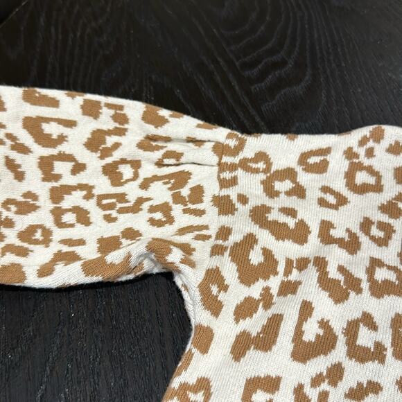 Gap kids leopard sweater size small 6-7 - Picture 2 of 6